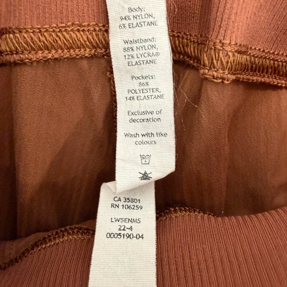 Lululemon‎ Dance Studio Mid Rise Jogger Pants Womens 4 Lightweight Stretch Brown
